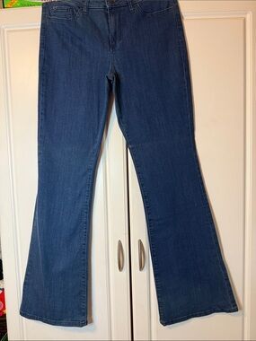 Banana Republic Dark Blue Wide Leg Jeans 31/12